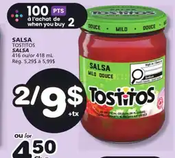 Marches Tradition TOSTITOS SALSA offer