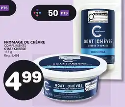 Marches Tradition COMPLIMENTS GOAT CHEESE offer