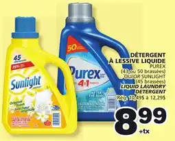 Marches Tradition PUREX OR SUNLIGHT LIQUID LAUNDRY DETERGENT offer
