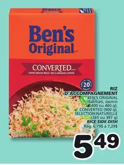 Marches Tradition BEN'S ORIGINAL RICE SIDE DISH offer