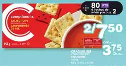 Marches Tradition COMPLIMENTS CRACKERS offer