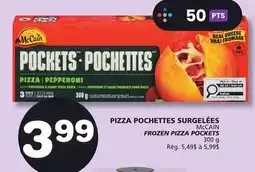 Marches Tradition McCAIN FROZEN PIZZA POCKETS offer