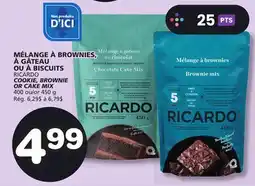 Marches Tradition RICARDO COOKIE, BROWNIE OR CAKE MIX offer