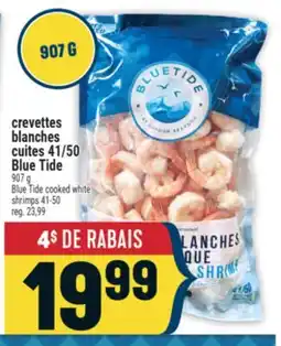 Marché Adonis CREVETTES BLANCHES CUITES 41/50 BLUE TIDE | BLUE TIDE COOKED WHITE SHRIMPS 41-50 offer