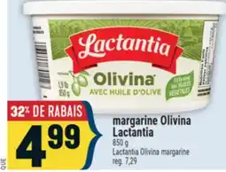 Marché Adonis MARGARINE OLIVINA LACTANTIA | LACTANTIA OLIVINA MARGARINE offer