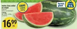 Marché Adonis melon d'eau entier ou coupé | whole or cut watermelon offer