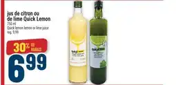 Marché Adonis JUS DE CITRON OU DE LIME QUICK LEMON | QUICK LEMON LEMON OR LIME JUICE offer