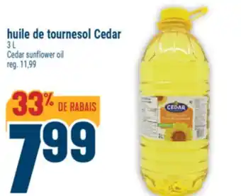 Marché Adonis HUILE DE TOURNESOL CEDAR | CEDAR SUNFLOWER OIL offer