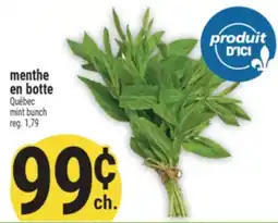Marché Adonis MENTHE EN BOTTE | MINT BUNCH offer