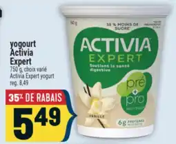Marché Adonis YOGOURT ACTIVIA EXPERT | ACTIVIA EXPERT YOGURT offer