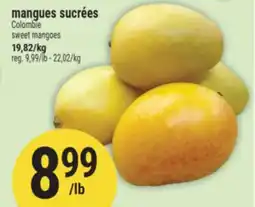 Marché Adonis MANGUES SUCRÉES | SWEET MANGOES offer