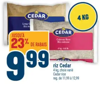 Marché Adonis RIZ CEDAR | CEDAR RICE offer