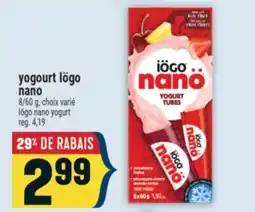 Marché Adonis YOGOURT IÖGO NANO | IÖGO NANO YOGURT offer