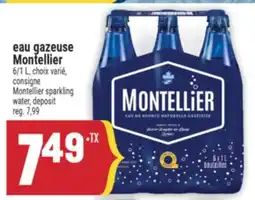 Marché Adonis EAU GAZEUSE MONTELLIER | MONTELLIER SPARKLING WATER offer