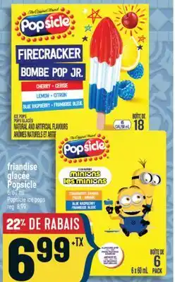 Marché Adonis FRIANDISE GLACÉE POPSICLE | POPSICLE ICE POPS offer