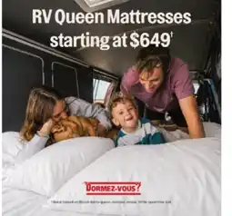 Dormez Vous RV Queen Mattresses offer