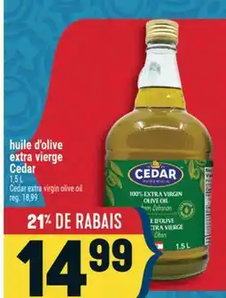 Marché Adonis HUILE D'OLIVE EXTRA VIERGE CEDAR | CEDAR EXTRA VIRGIN OLIVE OIL offer