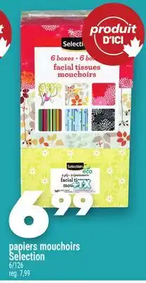Marche Ami papiers mouchoirs Selection offer