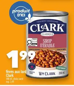 Marche Ami Fèves aux lard Clark offer