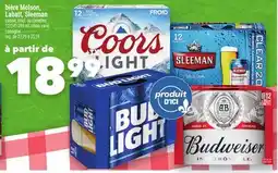 Marche Ami bière Molson, Labatt, Sleeman offer