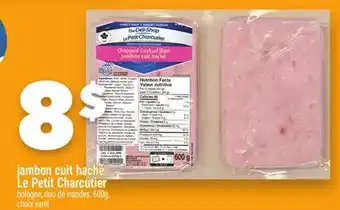 Marche Ami jambon cuit haché Le Petit Charcutier offer