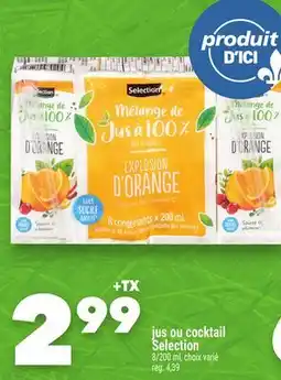 Marche Ami jus ou cocktail Selection offer