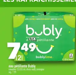 Marche Ami eau pétillante Bubly offer