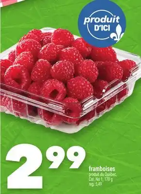 Marche Ami framboises offer