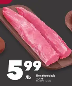Marche Ami filets de porc frais offer