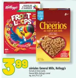 Marché Richelieu CÉRÉALES GENERAL MILLS, KELLOGG'S | GENERAL MILLS, KELLOGG'S CEREAL offer