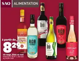 Marche Ami vin rouge, blanc ou rosé offer