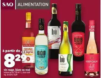 Marche Ami vin rouge, blanc ou rosé offer