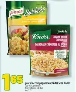 Marché Richelieu PLAT D'ACCOMPAGNEMENT SIDEKICKS KNORR | KNORR SIDEKICKS SIDE DISH offer
