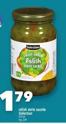 Marche Ami relish verte sucrée Selection offer