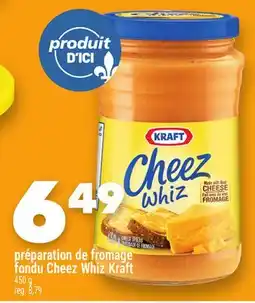 Marche Ami préparation de fromage fondu Cheez Whiz Kraft offer