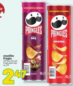 Marché Richelieu CROUSTILLES PRINGLES | PRINGLES POTATO CHIPS offer