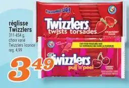 Marché Richelieu RÉGLISSE TWIZZLERS | TWIZZLERS LICORICE offer