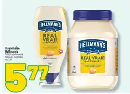 Marché Richelieu MAYONNAISE HELLMANN'S | HELLMANN'S MAYONNAISE offer