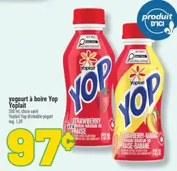 Marché Richelieu yogourt à boire Yop Yoplait | Yoplait Yop drinkable yogurt offer
