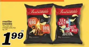 Marché Richelieu CROUSTILLES IRRÉSISTIBLE | IRRÉSISTIBLE POTATO CHIPS offer