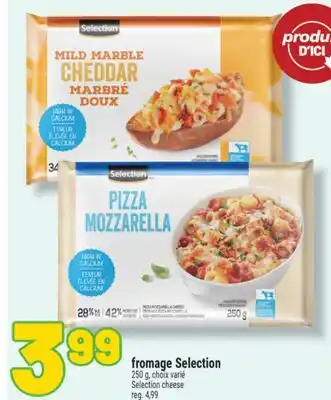 Marché Richelieu FROMAGE SELECTION | SELECTION CHEESE offer