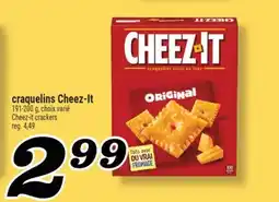Marché Richelieu CRAQUELINS CHEEZ-IT | CHEEZ-IT CRACKERS offer