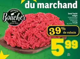 Marché Richelieu BOEUF HACHÉ MAIGRE | LEAN GROUND BEEF offer
