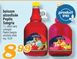 Marché Richelieu BOISSON ALCOOLISÉE PEPITO SANGRIA | PEPITO SANGRIA ALCOHOLIC DRINK offer