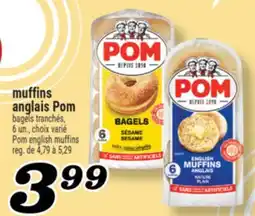 Marché Richelieu MUFFINS ANGLAIS POM | POM ENGLISH MUFFINS offer
