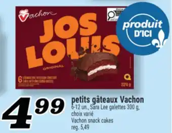 Marché Richelieu PETITS GÂTEAUX VACHON | VACHON SNACK CAKES offer