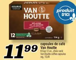 Marché Richelieu CAPSULES DE CAFÉ VAN HOUTTE | VAN HOUTTE COFFEE CAPSULES offer