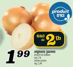 Marché Richelieu OIGNONS JAUNES | YELLOW ONIONS offer