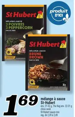 Marché Richelieu MÉLANGE À SAUCE ST‑HUBERT | ST-HUBERT SAUCE MIX offer