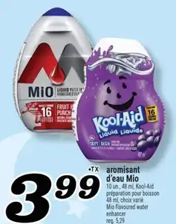 Marché Richelieu AROMISANT D'EAU MIO | MIO FLAVOURED WATER ENHANCER offer